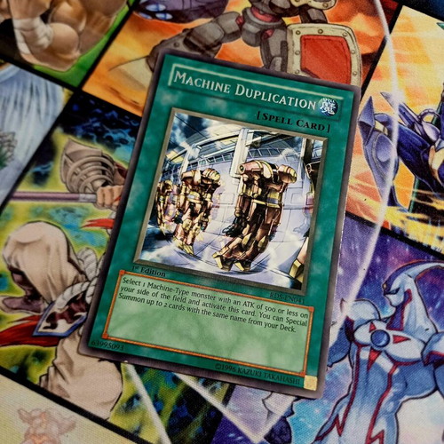 Machine Duplication Yu-Gi-Oh! card used, rare 1st edition