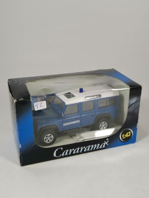 Land Rover Defender Gendarmerie Cararama 1:43 σαν καινούργιο συλλεκτικό μοντέλο