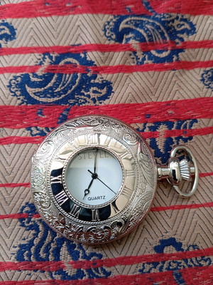 Stevel quartz pocket watch like new