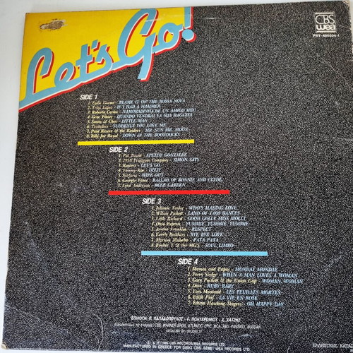 Various Let's Go double LP vinyl compilation