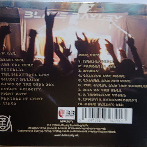 Blaze Bayley Live in France 2 CD new, metal