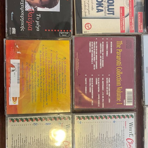 Audio albums pack of 12 used, genuine factory CDs