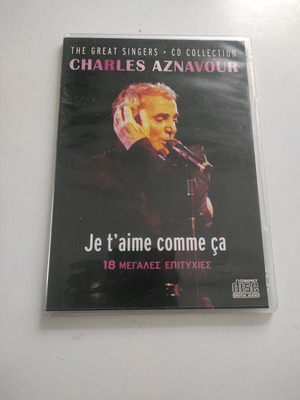 Charles Aznavour CD σαν καινούργιο, pop