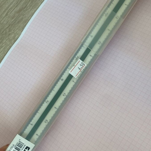 Climacometer millimeter with millimeter paper gift like new