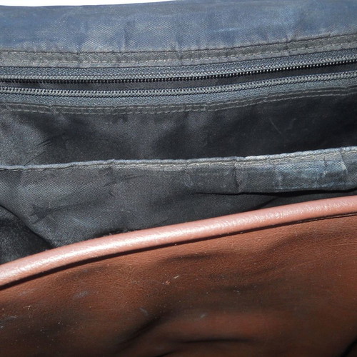 Document bag used synthetic leather