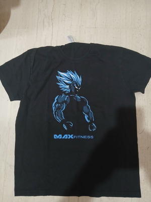 Max Fitness black t-shirt XXL