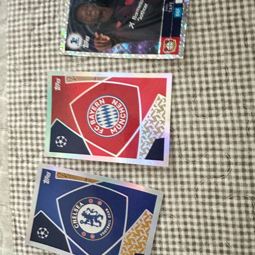 Panini Champions League 25-26 silver cards new, collectible