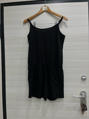 One-piece summer with strap and short shorts, size small, new