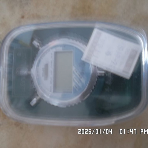 Large metal stopwatch like new, sports style