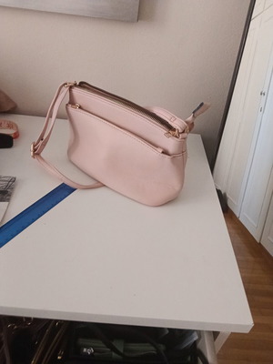 Crossbody bag pink like new