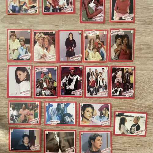 Rebelde Way Used Stickers Pack of 21 From Green Album