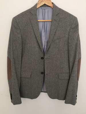 Marciano jacket used, size Small, gray, slim fit