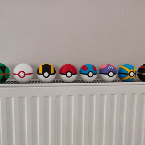 Pokemon Poke Ball set of 8 new