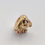 Charm Disney Winnie the Pooh new, silver with red enamel