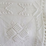 Κουβέρτα χειροποίητη 100% βαμβακερή boho, 180x200, καινούργια