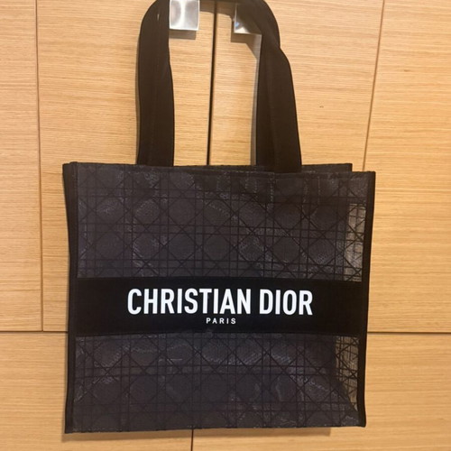 Dior Beauty toiletry bag new, black with Cannage mesh