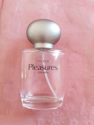 Estée Lauder Pleasures For Men cologne bottle like new