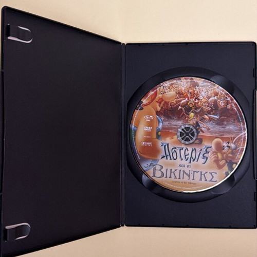 Asterix and the Vikings DVD dubbed, used