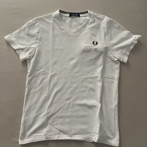 Fred Perry white shirt size S like new