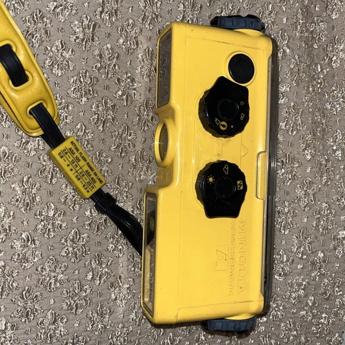 Minolta Weathermatic A vintage waterproof camera 1982 like new