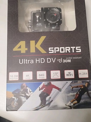 Action Camera Wifi with Waterproof Case new