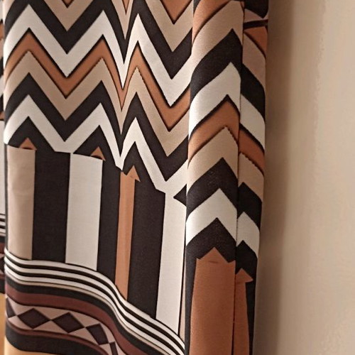 Dress Biancoghiaccio Italian brand size M like new, brown