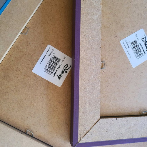 Disney wooden frames 40x40 cm like new, set of 2 from Holland