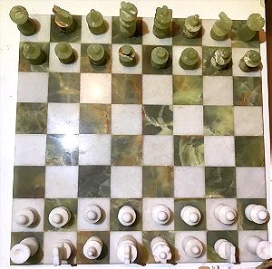 Σκακιέρα Μαρμάρινη επαγγελματική  40Χ40εκ, εξαιρετικη