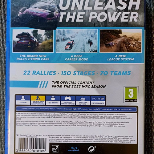WRC Generations PS4 used in excellent condition