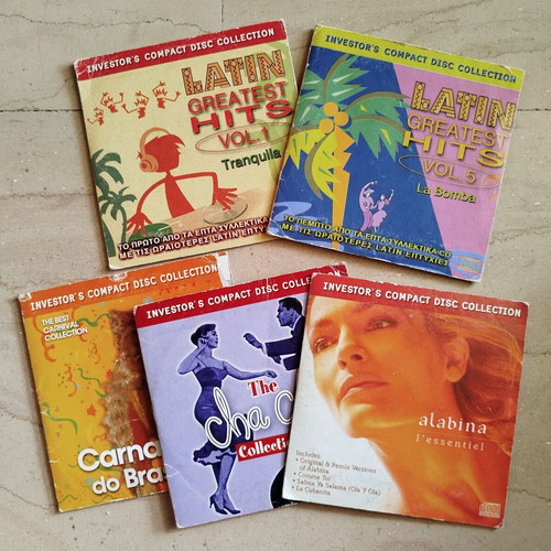 Latin CD used, pack of 9