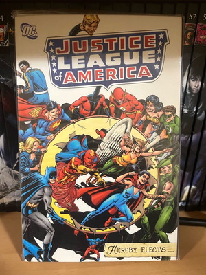 Graphic Novel The Justice League of America Hereby Elects New