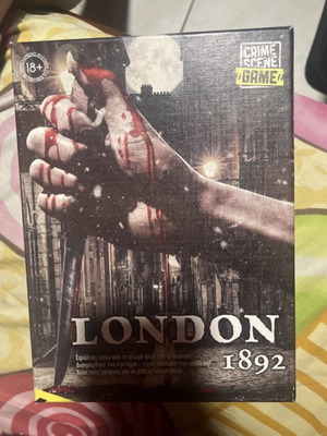 Crime Scene: London 1892 board game like new