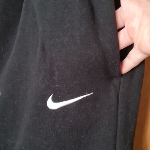 Nike cotton tracksuit size small like new, black