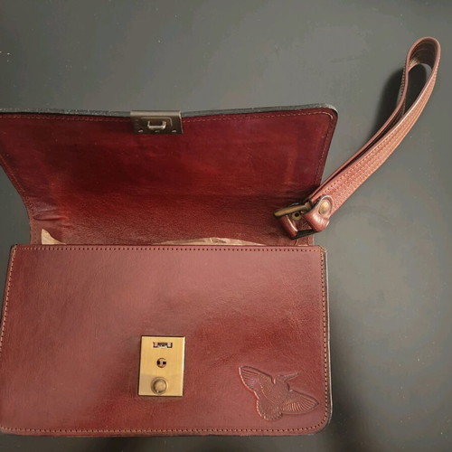 Leather bag Nikos Pallas Bekatsa new