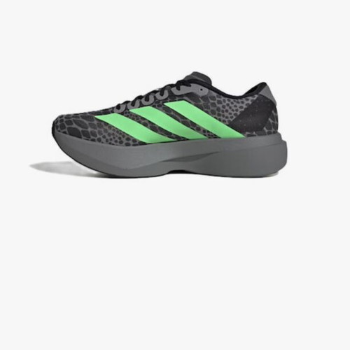 Adizero Evo SL men's running shoes new, grey three lime burst core black