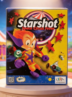 Starshot Space Circus Fever PC game new, action