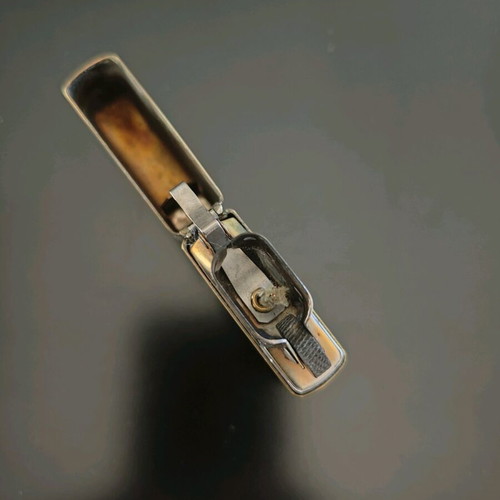 Zippo 60th Anniversary Commemorative Brass used collectible lighter
