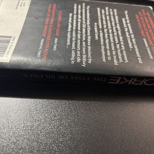 The Cost of Silence Margaret Yorke book used, English