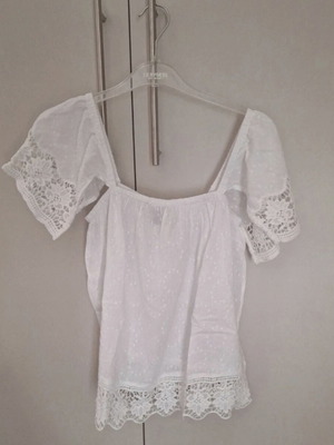 Attrattivo blouse like new, size S, white