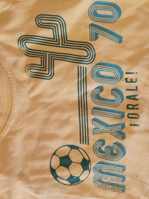 Bershka short-sleeve shirt used, size L, yellow