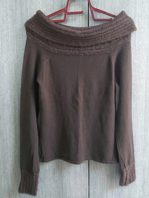 Women's blouse brown like new, size M