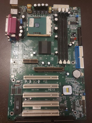QDI P6V694T/A10T (Advance 10T) Socket 370 motherboard with Celeron CPU used