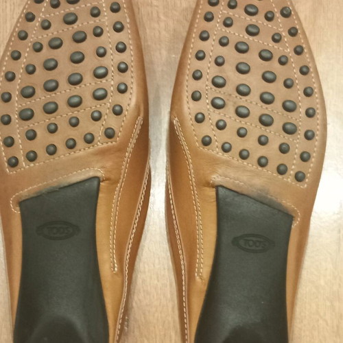 Tod's mules size 36 used, brown leather