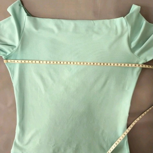 Toi Moi spring blouse like new, size S, blue turquoise