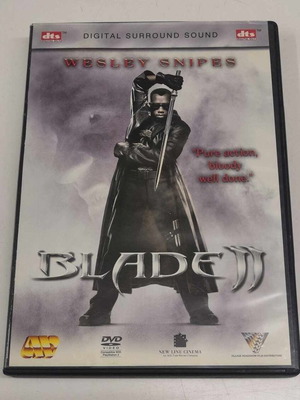 Blade II DVD σαν καινούργιο, 2 δίσκοι, υπότιτλοι, περιπέτεια δράσης φαντασίας