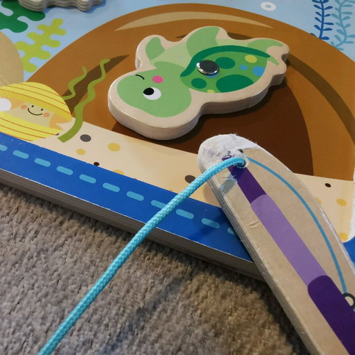 Magnetic Fishing Game like new with box