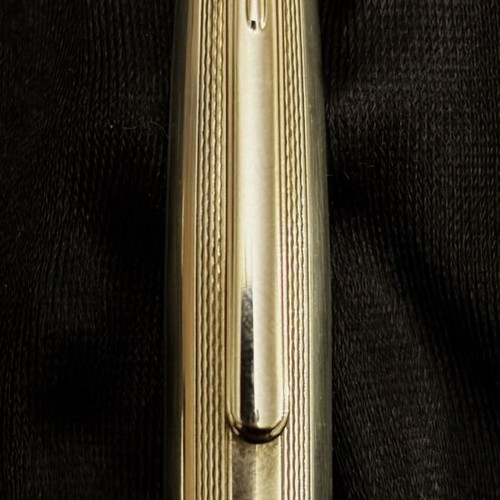 Montblanc Meisterstück Solitaire Silver Fountain Pen like new with original ink