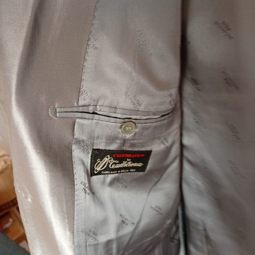 Aslanis wedding suit silver, like new, size XL