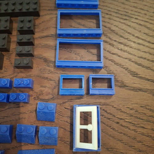 Vintage EPA building blocks used, very good condition