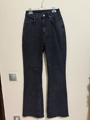 Shein high-waisted black jeans like new, size XS